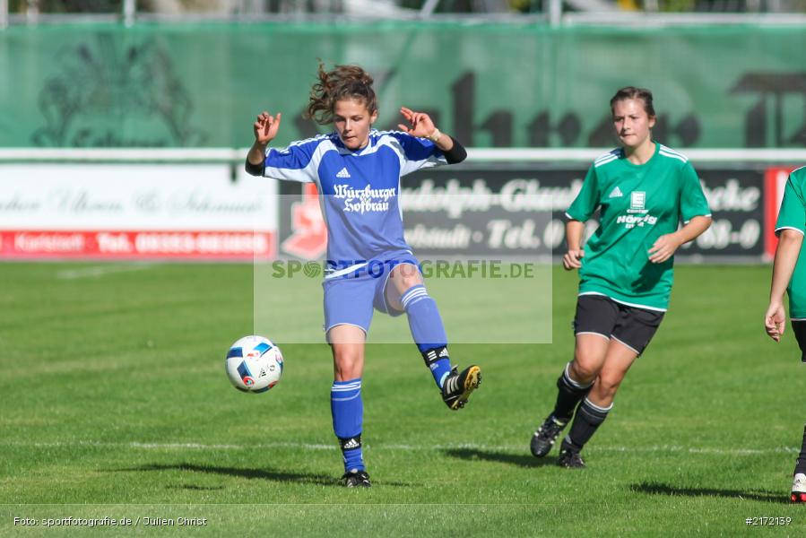 02.10.2016, Kreisliga Frauen, Fussball, SpVgg Adelsberg 2, FV Karlstadt - Bild-ID: 2172139