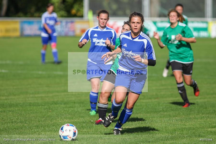 02.10.2016, Kreisliga Frauen, Fussball, SpVgg Adelsberg 2, FV Karlstadt - Bild-ID: 2172144 02.10.2016, Kreisliga Frauen, Fussball, SpVgg Adelsberg 2, FV Karlstadt - Bild-ID: 2172144