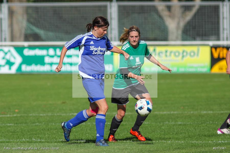 02.10.2016, Kreisliga Frauen, Fussball, SpVgg Adelsberg 2, FV Karlstadt - Bild-ID: 2172147 02.10.2016, Kreisliga Frauen, Fussball, SpVgg Adelsberg 2, FV Karlstadt - Bild-ID: 2172147