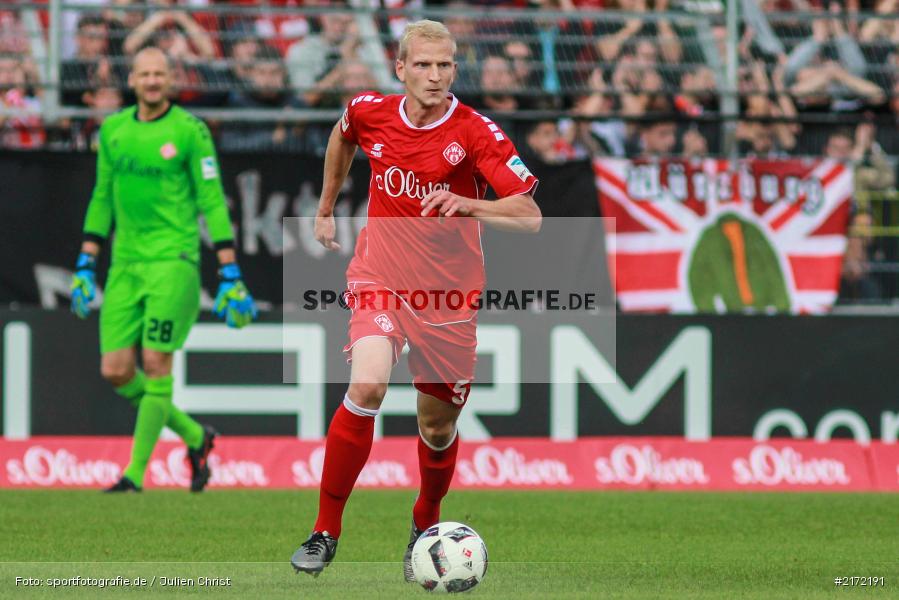 Clemens Schoppenhauer, 02.10.2016, 2. Bundesliga, Fussball, Würzburg, flyeralarm-Arena, TSV 1860 München, FC Würzburger Kickers - Bild-ID: 2172191