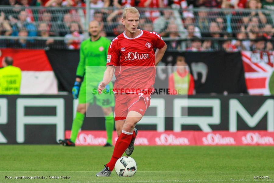 Clemens Schoppenhauer, 02.10.2016, 2. Bundesliga, Fussball, Würzburg, flyeralarm-Arena, TSV 1860 München, FC Würzburger Kickers - Bild-ID: 2172192