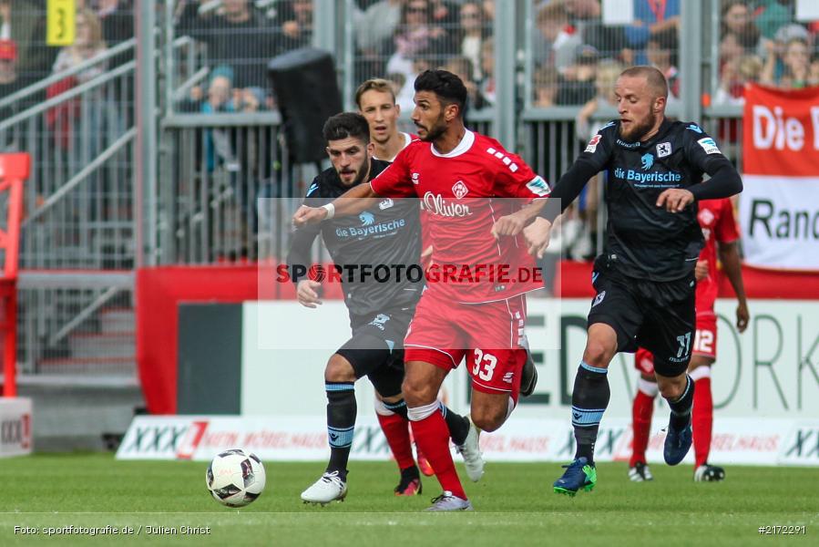 02.10.2016, Dallenberg, Würzburg, flyeralarm-Arena, 2. Bundesliga, TSV 1860 München, FC Würzburger Kickers - Bild-ID: 2172291