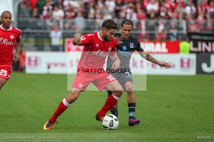 02.10.2016, Dallenberg, Würzburg, flyeralarm-Arena, 2. Bundesliga, TSV 1860 München, FC Würzburger Kickers - Bild-ID: 2172298