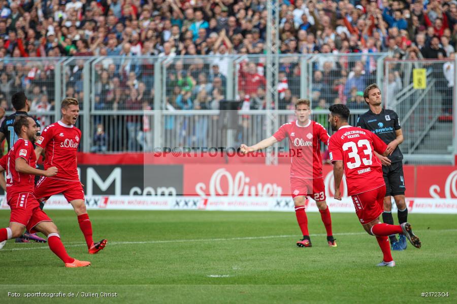 02.10.2016, Dallenberg, Würzburg, flyeralarm-Arena, 2. Bundesliga, TSV 1860 München, FC Würzburger Kickers - Bild-ID: 2172304