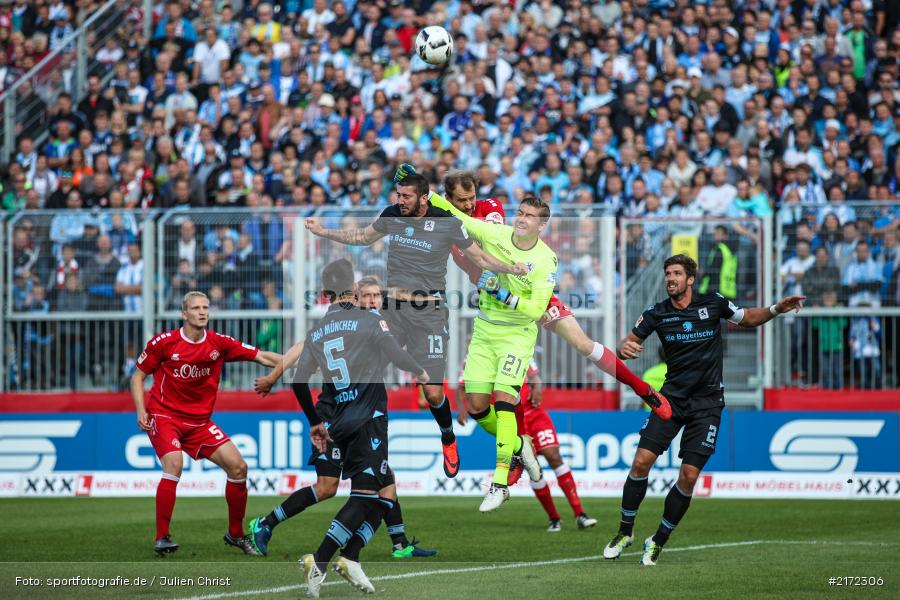 02.10.2016, Dallenberg, Würzburg, flyeralarm-Arena, 2. Bundesliga, TSV 1860 München, FC Würzburger Kickers - Bild-ID: 2172306