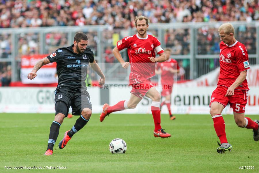 02.10.2016, Dallenberg, flyeralarm-Arena, 2. Bundesliga, TSV 1860 München, FC Würzburger Kickers - Bild-ID: 2172334 02.10.2016, Dallenberg, flyeralarm-Arena, 2. Bundesliga, TSV 1860 München, FC Würzburger Kickers - Bild-ID: 2172334