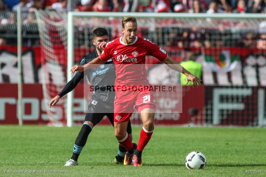 02.10.2016, Dallenberg, flyeralarm-Arena, 2. Bundesliga, TSV 1860 München, FC Würzburger Kickers - Bild-ID: 2172365