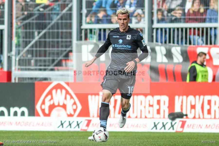 02.10.2016, Dallenberg, flyeralarm-Arena, 2. Bundesliga, TSV 1860 München, FC Würzburger Kickers - Bild-ID: 2172366