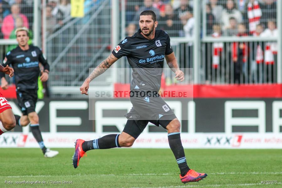 02.10.2016, Dallenberg, flyeralarm-Arena, 2. Bundesliga, TSV 1860 München, FC Würzburger Kickers - Bild-ID: 2172375