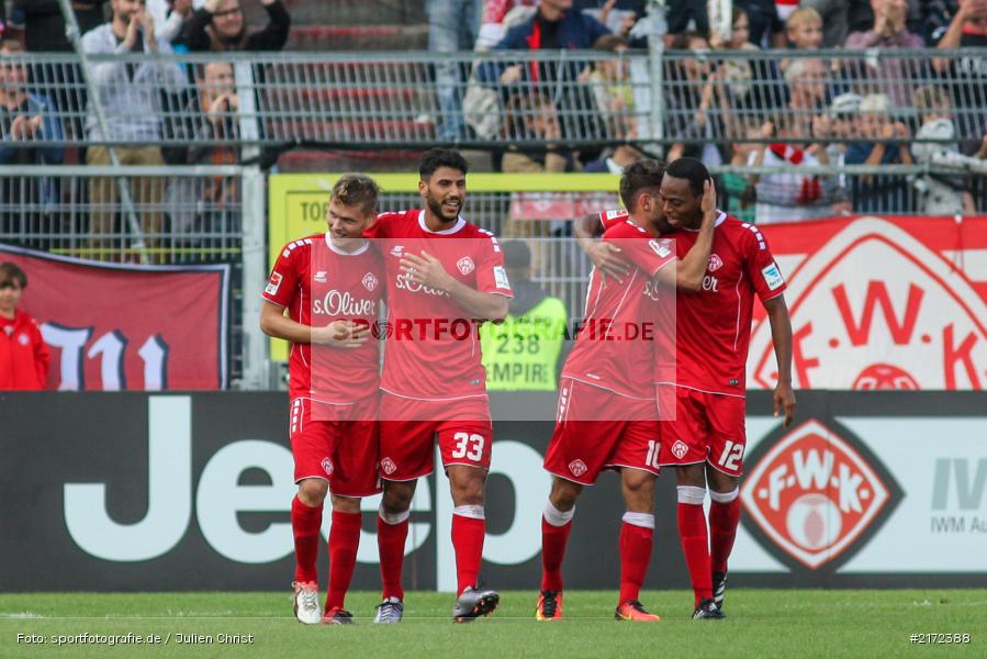 02.10.2016, Dallenberg, flyeralarm-Arena, 2. Bundesliga, TSV 1860 München, FC Würzburger Kickers - Bild-ID: 2172388 02.10.2016, Dallenberg, flyeralarm-Arena, 2. Bundesliga, TSV 1860 München, FC Würzburger Kickers - Bild-ID: 2172388