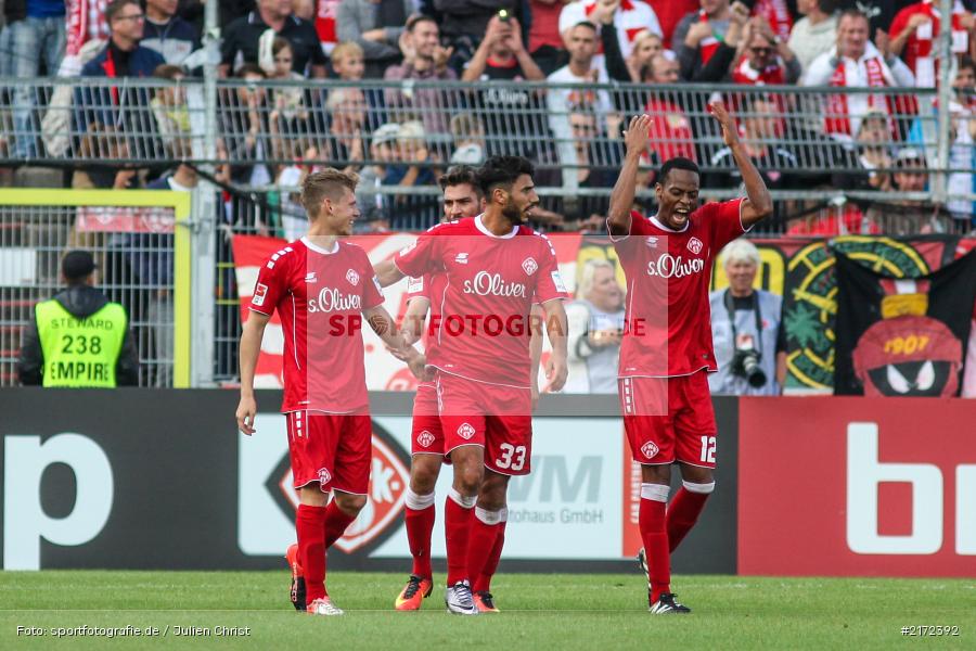 02.10.2016, Dallenberg, flyeralarm-Arena, 2. Bundesliga, TSV 1860 München, FC Würzburger Kickers - Bild-ID: 2172392