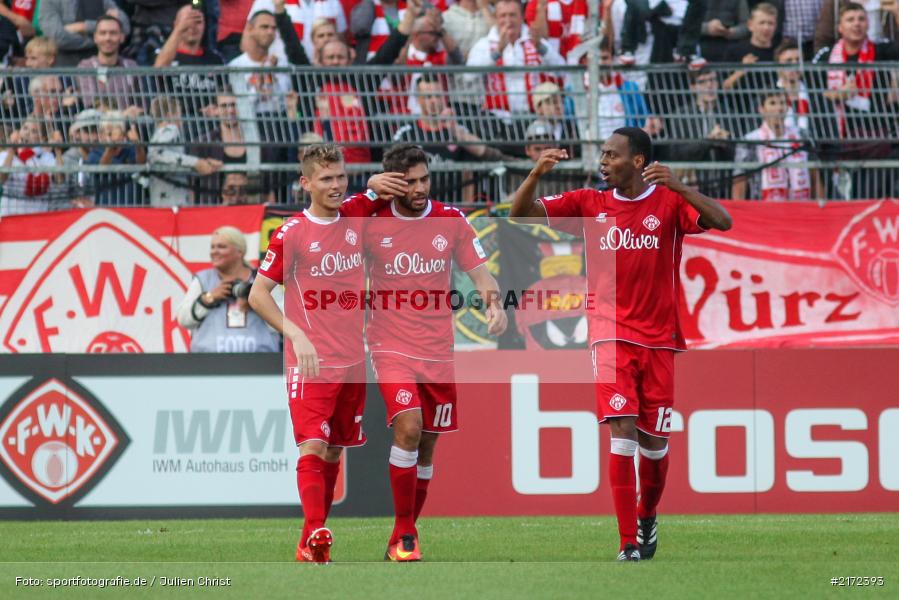 02.10.2016, Dallenberg, flyeralarm-Arena, 2. Bundesliga, TSV 1860 München, FC Würzburger Kickers - Bild-ID: 2172393