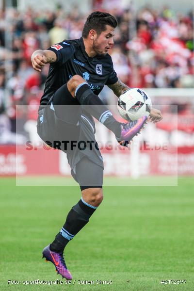 02.10.2016, Dallenberg, flyeralarm-Arena, 2. Bundesliga, TSV 1860 München, FC Würzburger Kickers - Bild-ID: 2172397