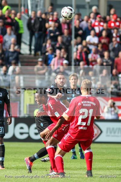 02.10.2016, Dallenberg, flyeralarm-Arena, 2. Bundesliga, TSV 1860 München, FC Würzburger Kickers - Bild-ID: 2172406 02.10.2016, Dallenberg, flyeralarm-Arena, 2. Bundesliga, TSV 1860 München, FC Würzburger Kickers - Bild-ID: 2172406