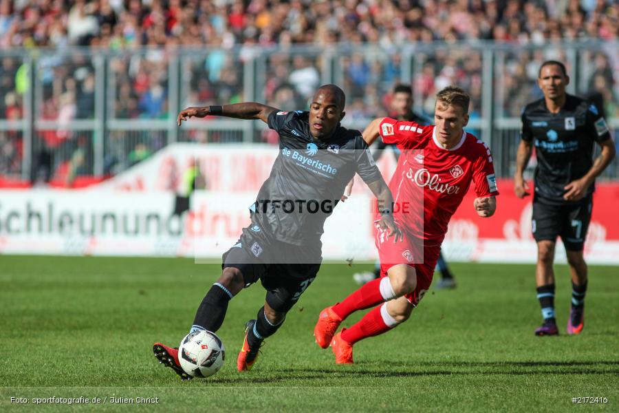 02.10.2016, Dallenberg, flyeralarm-Arena, 2. Bundesliga, TSV 1860 München, FC Würzburger Kickers - Bild-ID: 2172416