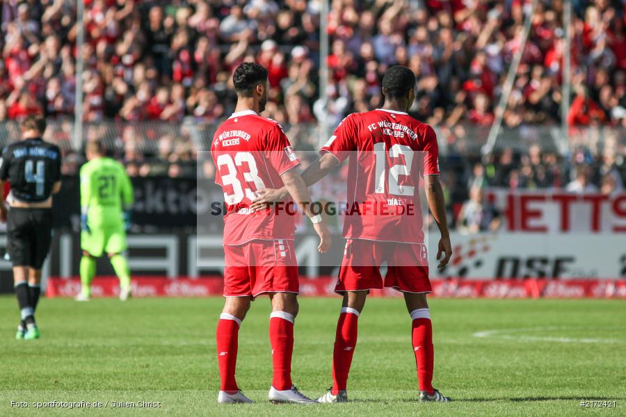 02.10.2016, Dallenberg, flyeralarm-Arena, 2. Bundesliga, TSV 1860 München, FC Würzburger Kickers - Bild-ID: 2172421