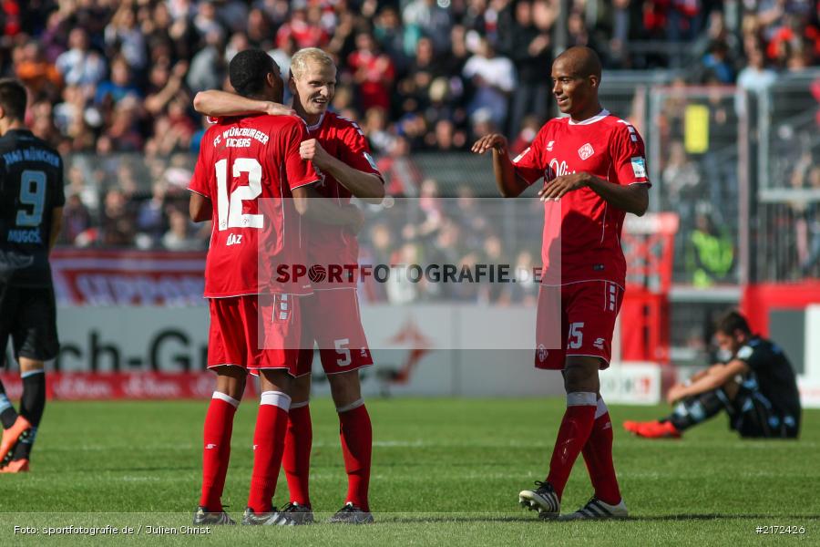 02.10.2016, Dallenberg, flyeralarm-Arena, Fussball, 2. Bundesliga, TSV 1860 München, FC Würzburger Kickers - Bild-ID: 2172426