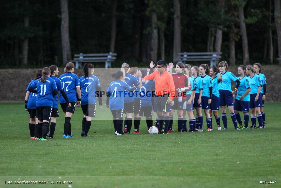 08.10.2016, Adelsberg, Bezirksliga 02, Fussball, TG 48 Schweinfurt, SpVgg Adelsberg - Bild-ID: 2172447