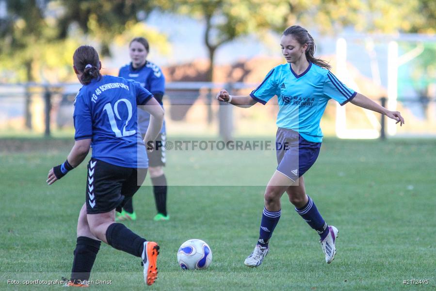 08.10.2016, Adelsberg, Bezirksliga 02, Fussball, TG 48 Schweinfurt, SpVgg Adelsberg - Bild-ID: 2172495