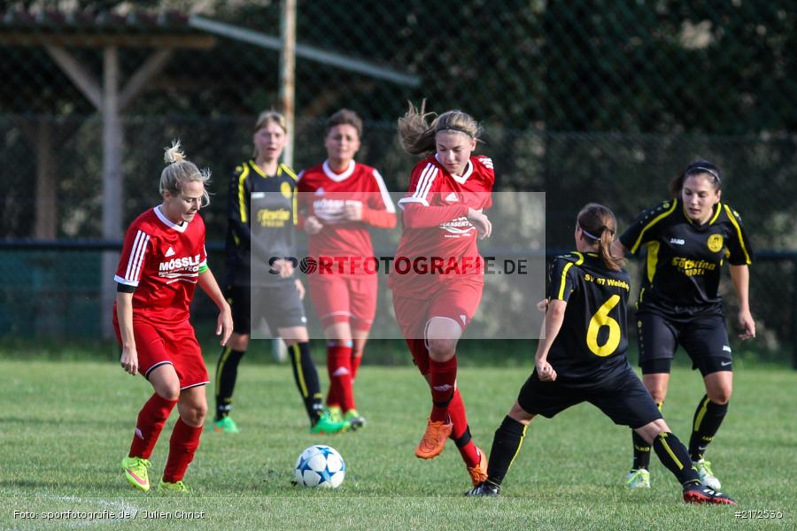 Fussball, 08.10.2016, Frauen, Landesliga Nord, SV 67 Weinberg II, FC Karsbach - Bild-ID: 2172536