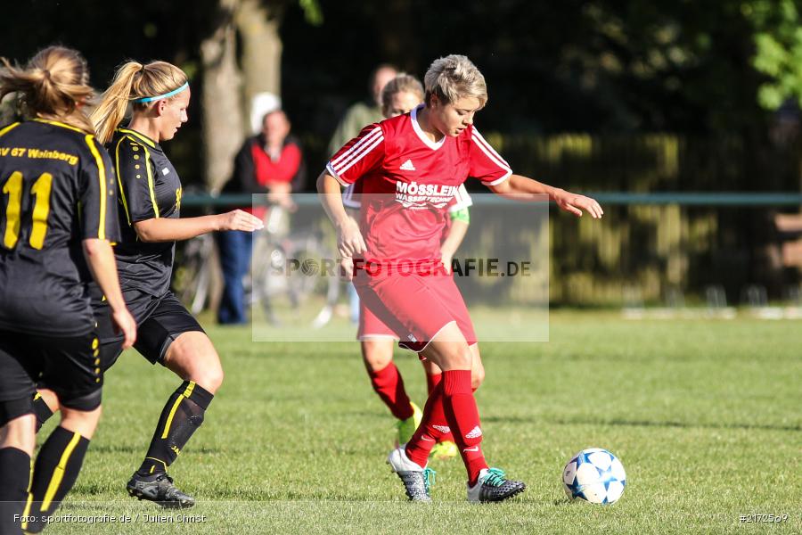 Fussball, 08.10.2016, Frauen, Landesliga Nord, SV 67 Weinberg II, FC Karsbach - Bild-ID: 2172569
