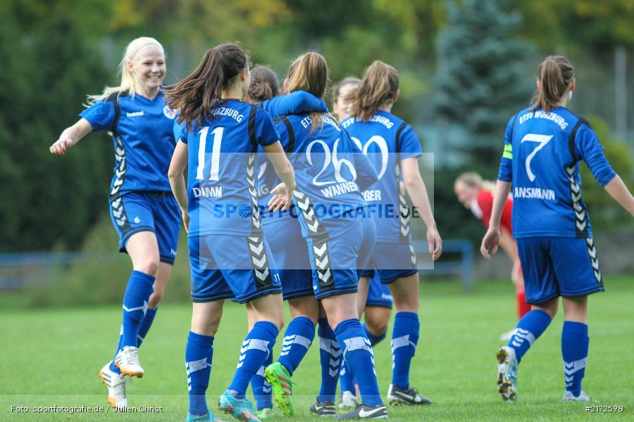 Theresa Damm, 09.10.2016, Frauen, Fussball, Regionalliga Süd, 1. FC Nürnberg, ETSV Würzburg - Bild-ID: 2172598 Theresa Damm, 09.10.2016, Frauen, Fussball, Regionalliga Süd, 1. FC Nürnberg, ETSV Würzburg - Bild-ID: 2172598