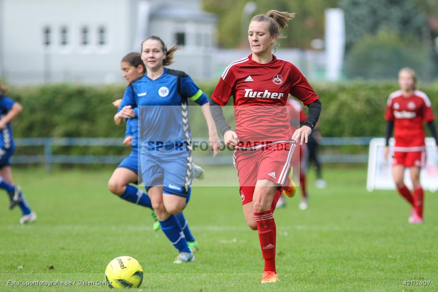 Marina Büttel, Maria Ansmann, 09.10.2016, Frauen, Fussball, Regionalliga Süd, 1. FC Nürnberg, ETSV Würzburg - Bild-ID: 2172609 Marina Büttel, Maria Ansmann, 09.10.2016, Frauen, Fussball, Regionalliga Süd, 1. FC Nürnberg, ETSV Würzburg - Bild-ID: 2172609