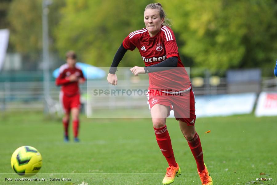 Marina Büttel, 09.10.2016, Frauen, Fussball, Regionalliga Süd, 1. FC Nürnberg, ETSV Würzburg - Bild-ID: 2172619 Marina Büttel, 09.10.2016, Frauen, Fussball, Regionalliga Süd, 1. FC Nürnberg, ETSV Würzburg - Bild-ID: 2172619