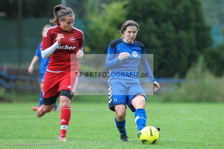 Daniela Hofmann, 09.10.2016, Frauen, Fussball, Regionalliga Süd, 1. FC Nürnberg, ETSV Würzburg - Bild-ID: 2172625