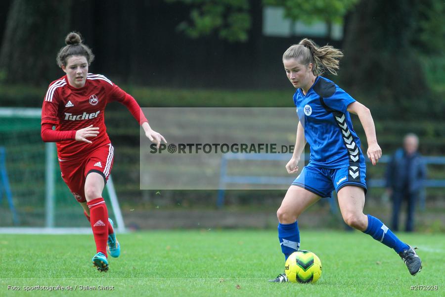 Nicole Kreußer, 09.10.2016, Frauen, Fussball, Regionalliga Süd, 1. FC Nürnberg, ETSV Würzburg - Bild-ID: 2172628 Nicole Kreußer, 09.10.2016, Frauen, Fussball, Regionalliga Süd, 1. FC Nürnberg, ETSV Würzburg - Bild-ID: 2172628
