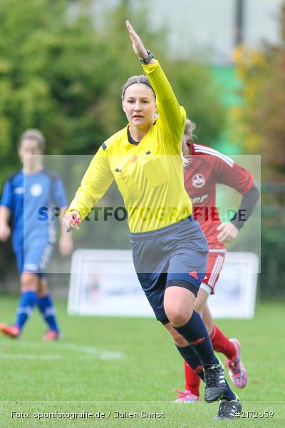 Miriam Bloß, 09.10.2016, Frauen, Fussball, Regionalliga Süd, 1. FC Nürnberg, ETSV Würzburg - Bild-ID: 2172659 Miriam Bloß, 09.10.2016, Frauen, Fussball, Regionalliga Süd, 1. FC Nürnberg, ETSV Würzburg - Bild-ID: 2172659