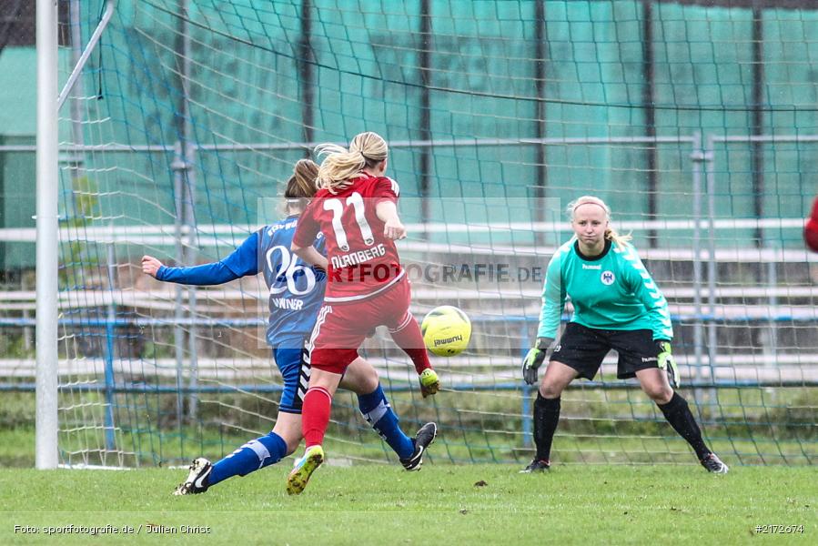 Anabel Wanner, Caroline Eberth, 09.10.2016, Frauen, Fussball, Regionalliga Süd, 1. FC Nürnberg, ETSV Würzburg - Bild-ID: 2172674 Anabel Wanner, Caroline Eberth, 09.10.2016, Frauen, Fussball, Regionalliga Süd, 1. FC Nürnberg, ETSV Würzburg - Bild-ID: 2172674