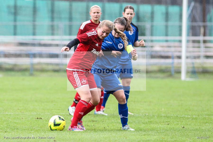Anna-Lena Issing, 09.10.2016, Frauen, Fussball, Regionalliga Süd, 1. FC Nürnberg, ETSV Würzburg - Bild-ID: 2172677 Anna-Lena Issing, 09.10.2016, Frauen, Fussball, Regionalliga Süd, 1. FC Nürnberg, ETSV Würzburg - Bild-ID: 2172677
