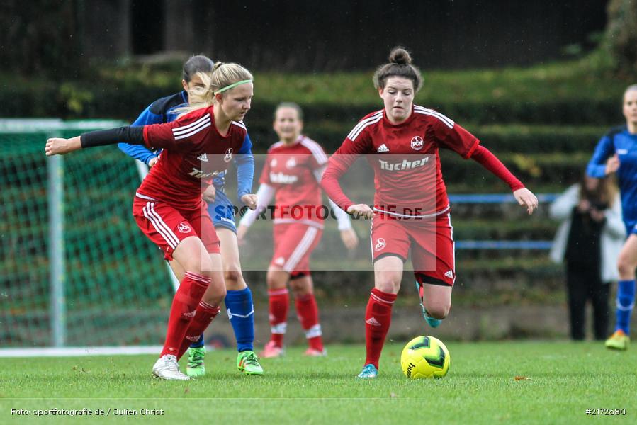 09.10.2016, Frauen, Fussball, Regionalliga Süd, 1. FC Nürnberg, ETSV Würzburg - Bild-ID: 2172680 09.10.2016, Frauen, Fussball, Regionalliga Süd, 1. FC Nürnberg, ETSV Würzburg - Bild-ID: 2172680