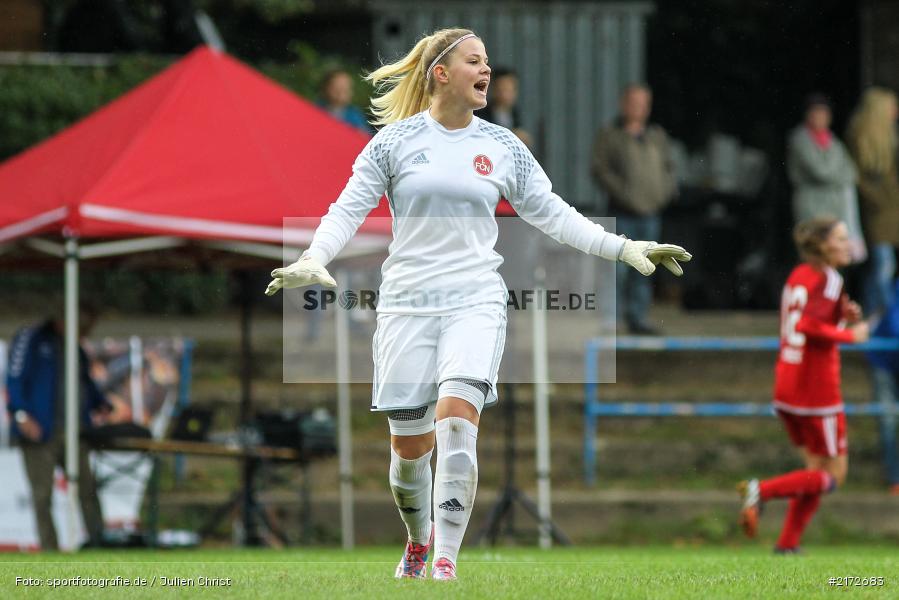 Lea Paulick, 09.10.2016, Frauen, Fussball, Regionalliga Süd, 1. FC Nürnberg, ETSV Würzburg - Bild-ID: 2172683 Lea Paulick, 09.10.2016, Frauen, Fussball, Regionalliga Süd, 1. FC Nürnberg, ETSV Würzburg - Bild-ID: 2172683