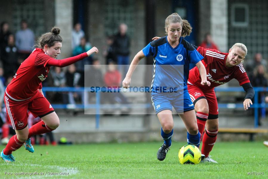 Nicole Kreußer, 09.10.2016, Frauen, Fussball, Regionalliga Süd, 1. FC Nürnberg, ETSV Würzburg - Bild-ID: 2172693 Nicole Kreußer, 09.10.2016, Frauen, Fussball, Regionalliga Süd, 1. FC Nürnberg, ETSV Würzburg - Bild-ID: 2172693