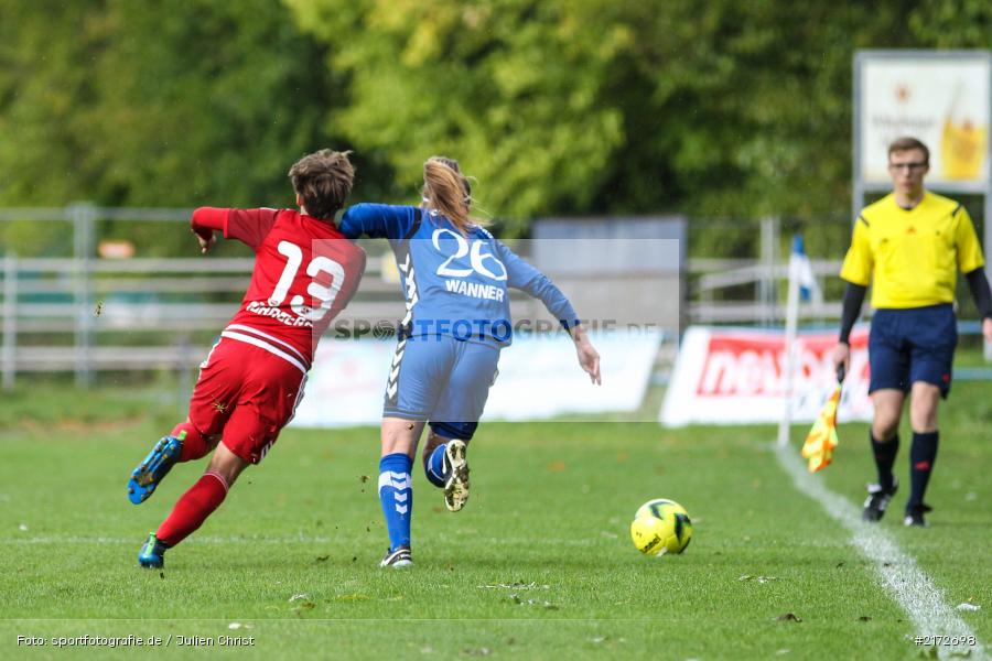 Lisa Tietz, Anabel Wanner, 09.10.2016, Frauen, Fussball, Regionalliga Süd, 1. FC Nürnberg, ETSV Würzburg - Bild-ID: 2172698 Lisa Tietz, Anabel Wanner, 09.10.2016, Frauen, Fussball, Regionalliga Süd, 1. FC Nürnberg, ETSV Würzburg - Bild-ID: 2172698