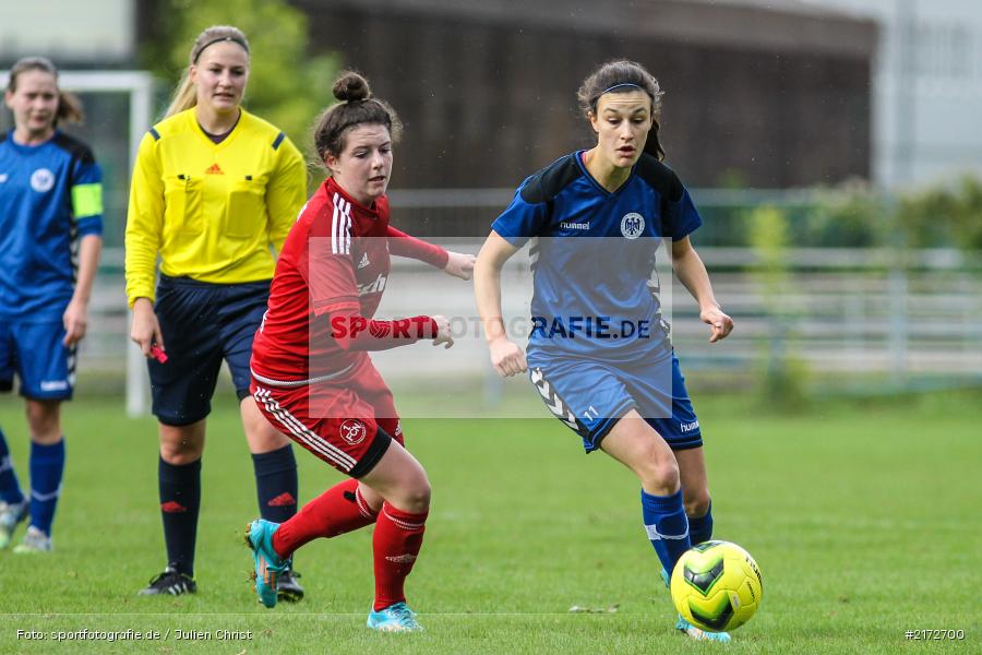 Theresa Damm, 09.10.2016, Frauen, Fussball, Regionalliga Süd, 1. FC Nürnberg, ETSV Würzburg - Bild-ID: 2172700 Theresa Damm, 09.10.2016, Frauen, Fussball, Regionalliga Süd, 1. FC Nürnberg, ETSV Würzburg - Bild-ID: 2172700