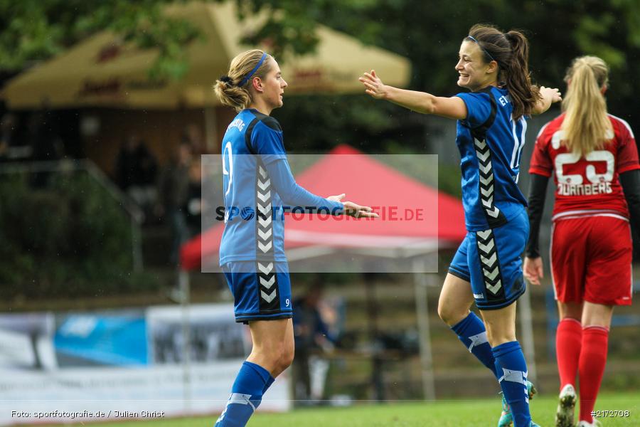Theresa Damm, Christina Hahn, 09.10.2016, Frauen, Fussball, Regionalliga Süd, 1. FC Nürnberg, ETSV Würzburg - Bild-ID: 2172708 Theresa Damm, Christina Hahn, 09.10.2016, Frauen, Fussball, Regionalliga Süd, 1. FC Nürnberg, ETSV Würzburg - Bild-ID: 2172708