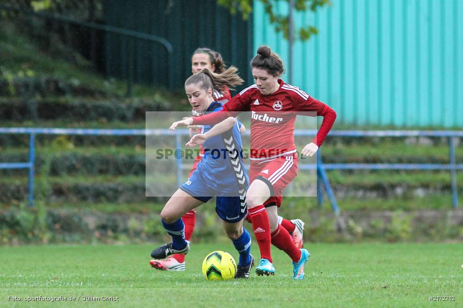 09.10.2016, Frauen, Fussball, Regionalliga Süd, 1. FC Nürnberg, ETSV Würzburg - Bild-ID: 2172712 09.10.2016, Frauen, Fussball, Regionalliga Süd, 1. FC Nürnberg, ETSV Würzburg - Bild-ID: 2172712