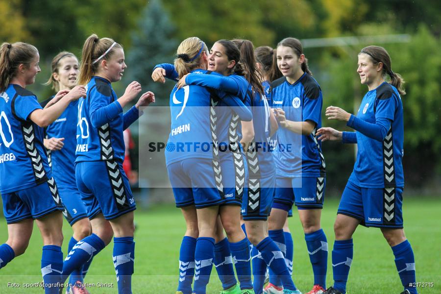 Anna-Lena Issing, Christina Hahn, 09.10.2016, Frauen, Fussball, Regionalliga Süd, 1. FC Nürnberg, ETSV Würzburg - Bild-ID: 2172715 Anna-Lena Issing, Christina Hahn, 09.10.2016, Frauen, Fussball, Regionalliga Süd, 1. FC Nürnberg, ETSV Würzburg - Bild-ID: 2172715