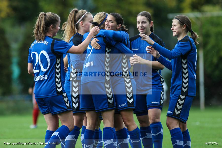 Anna-Lena Issing, Christina Hahn, 09.10.2016, Frauen, Fussball, Regionalliga Süd, 1. FC Nürnberg, ETSV Würzburg - Bild-ID: 2172716