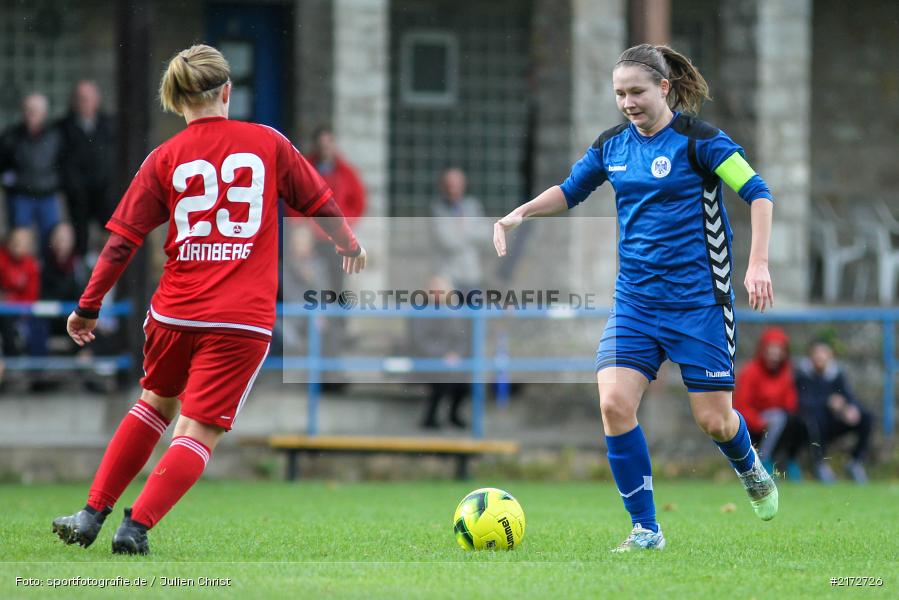 Laila Auerochs, Maria Ansmann, 09.10.2016, Frauen, Fussball, Regionalliga Süd, 1. FC Nürnberg, ETSV Würzburg - Bild-ID: 2172726 Laila Auerochs, Maria Ansmann, 09.10.2016, Frauen, Fussball, Regionalliga Süd, 1. FC Nürnberg, ETSV Würzburg - Bild-ID: 2172726