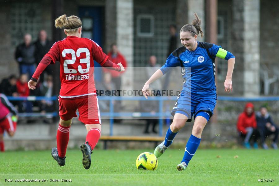 Laila Auerochs, Maria Ansmann, 09.10.2016, Frauen, Fussball, Regionalliga Süd, 1. FC Nürnberg, ETSV Würzburg - Bild-ID: 2172727 Laila Auerochs, Maria Ansmann, 09.10.2016, Frauen, Fussball, Regionalliga Süd, 1. FC Nürnberg, ETSV Würzburg - Bild-ID: 2172727
