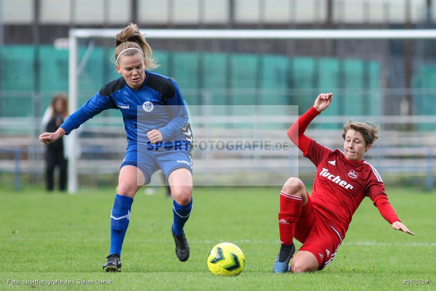 Lisa Tietz, Anabel Wanner, 09.10.2016, Frauen, Fussball, Regionalliga Süd, 1. FC Nürnberg, ETSV Würzburg - Bild-ID: 2172729 Lisa Tietz, Anabel Wanner, 09.10.2016, Frauen, Fussball, Regionalliga Süd, 1. FC Nürnberg, ETSV Würzburg - Bild-ID: 2172729