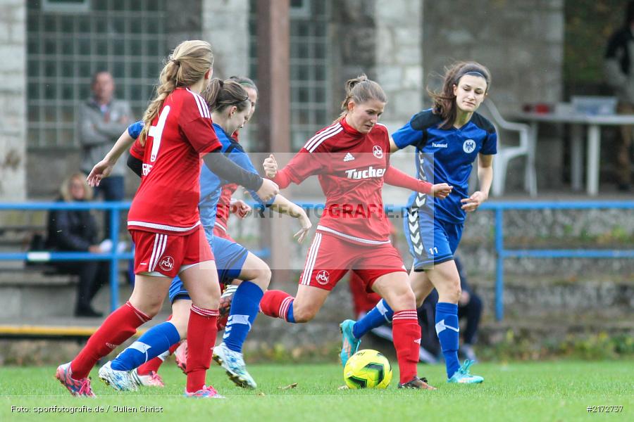 09.10.2016, Frauen, Fussball, Regionalliga Süd, 1. FC Nürnberg, ETSV Würzburg - Bild-ID: 2172737 09.10.2016, Frauen, Fussball, Regionalliga Süd, 1. FC Nürnberg, ETSV Würzburg - Bild-ID: 2172737