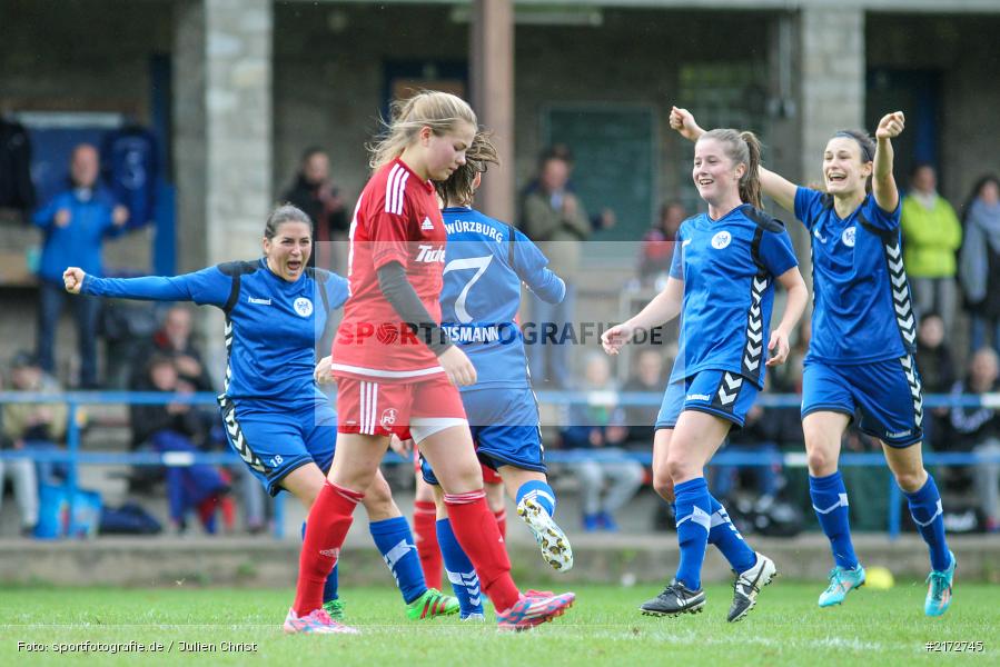 Maria Ansmann, Anna-Lena Issing, 09.10.2016, Frauen, Fussball, Regionalliga Süd, 1. FC Nürnberg, ETSV Würzburg - Bild-ID: 2172745 Maria Ansmann, Anna-Lena Issing, 09.10.2016, Frauen, Fussball, Regionalliga Süd, 1. FC Nürnberg, ETSV Würzburg - Bild-ID: 2172745