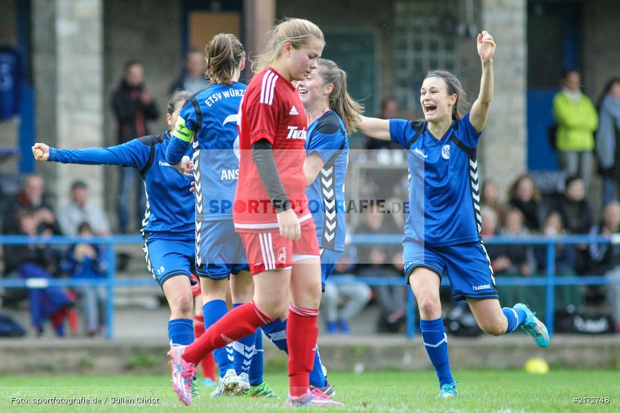 Theresa Damm, 09.10.2016, Frauen, Fussball, Regionalliga Süd, 1. FC Nürnberg, ETSV Würzburg - Bild-ID: 2172748 Theresa Damm, 09.10.2016, Frauen, Fussball, Regionalliga Süd, 1. FC Nürnberg, ETSV Würzburg - Bild-ID: 2172748