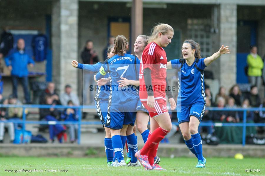 Theresa Damm, Maria Ansmann, 09.10.2016, Frauen, Fussball, Regionalliga Süd, 1. FC Nürnberg, ETSV Würzburg - Bild-ID: 2172749 Theresa Damm, Maria Ansmann, 09.10.2016, Frauen, Fussball, Regionalliga Süd, 1. FC Nürnberg, ETSV Würzburg - Bild-ID: 2172749