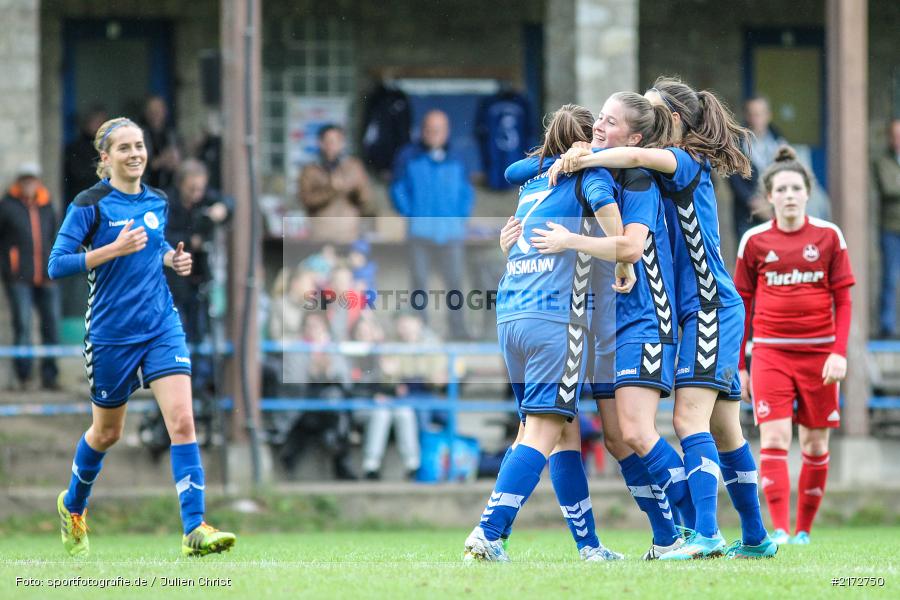 Theresa Damm, Maria Ansmann, 09.10.2016, Frauen, Fussball, Regionalliga Süd, 1. FC Nürnberg, ETSV Würzburg - Bild-ID: 2172750 Theresa Damm, Maria Ansmann, 09.10.2016, Frauen, Fussball, Regionalliga Süd, 1. FC Nürnberg, ETSV Würzburg - Bild-ID: 2172750